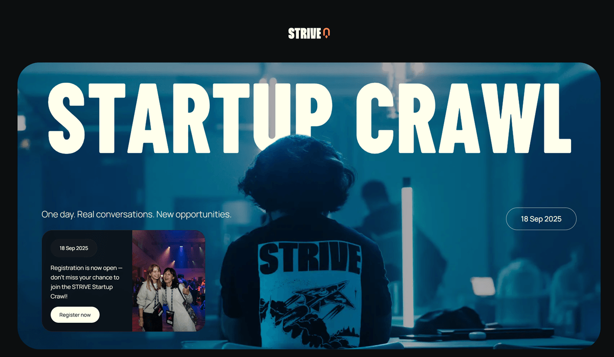 STRIVE Startup Crawl
