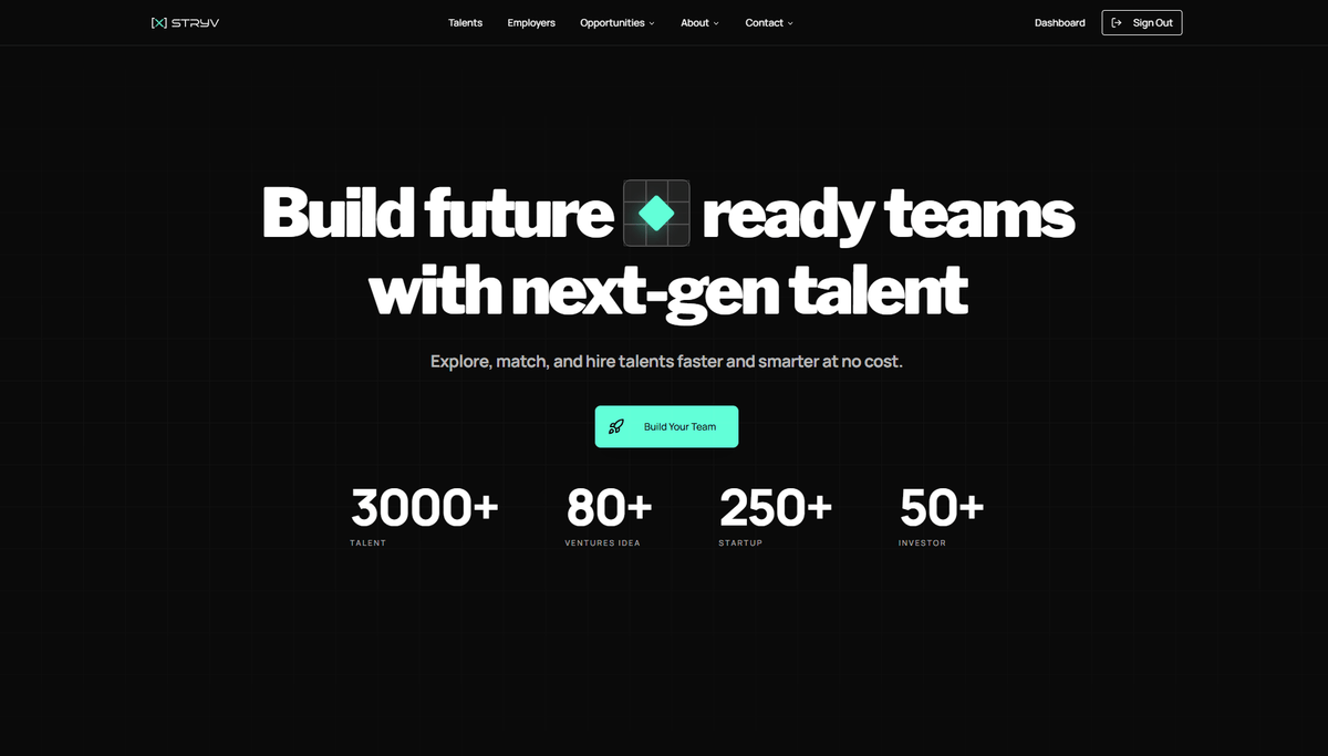 STRIVE × TNV — AI-Powered Early-Career Hiring Platform